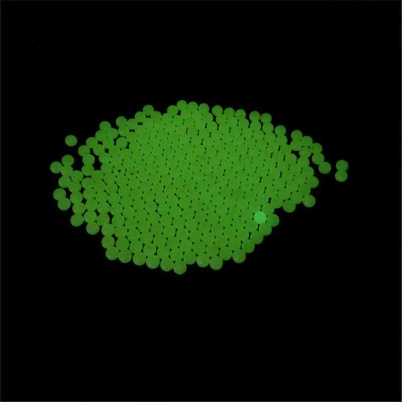 Luminous Beads 3mm-8mm Fishing Space Beans Round Float Balls Light Glowing for Outdoor Fishing Accessories Set 100pcs/Lot