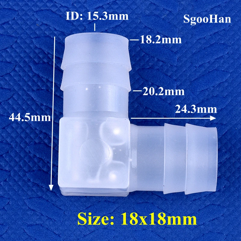Versatile PP Elbow Connectors for Diverse Applications - 4-20mm, 5-200pcs Pack