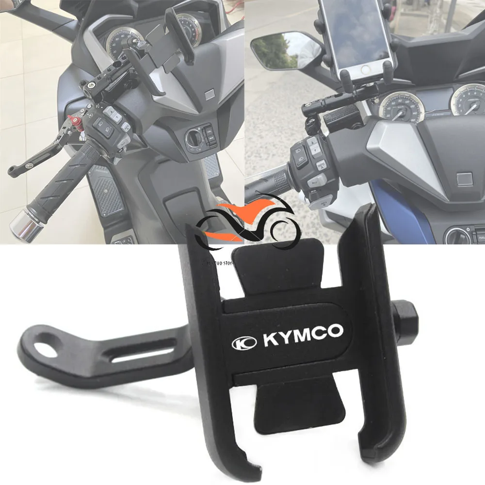 

For KYMCO DOWNTOWN NIKITA GDINK KXCT PeoPle S Racing S G150 Motorcycle handlebar Mirror Mobile Phone Holder GPS stand bracket
