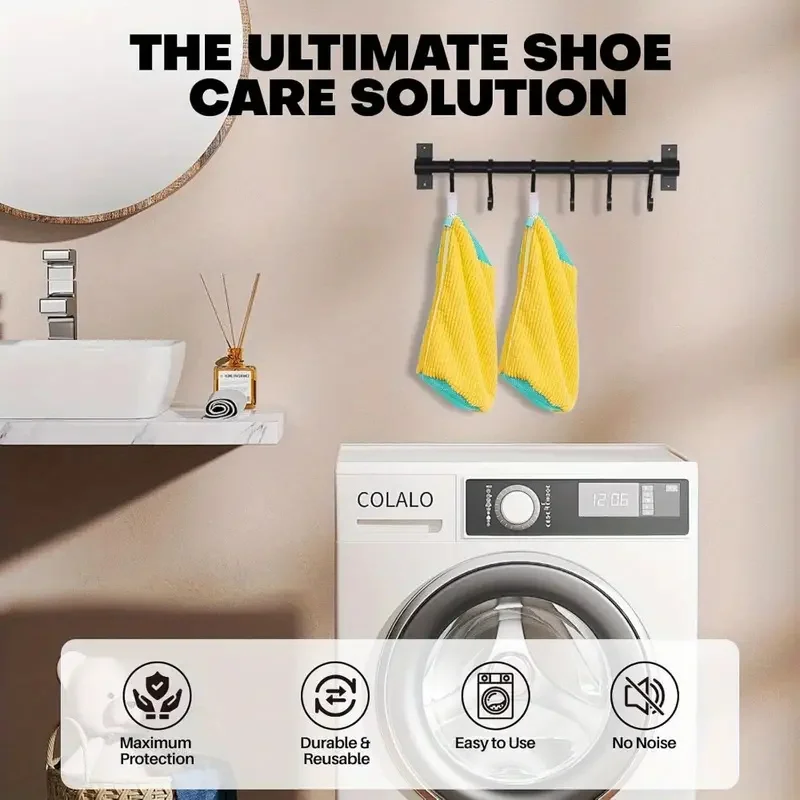1Pc Pack Reusable Shoes Laundry Bag-Sneaker Cleaning Kit for Removing Stains Shoes Washing Bag 4