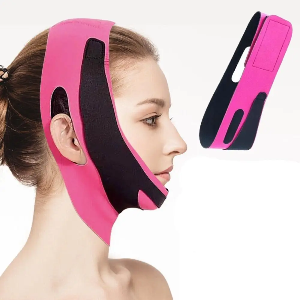 V-Line Slim Slim Face Belt Double Chin Lift Up Tight Facial Bandage Physical Correction Slim Makeup Tool