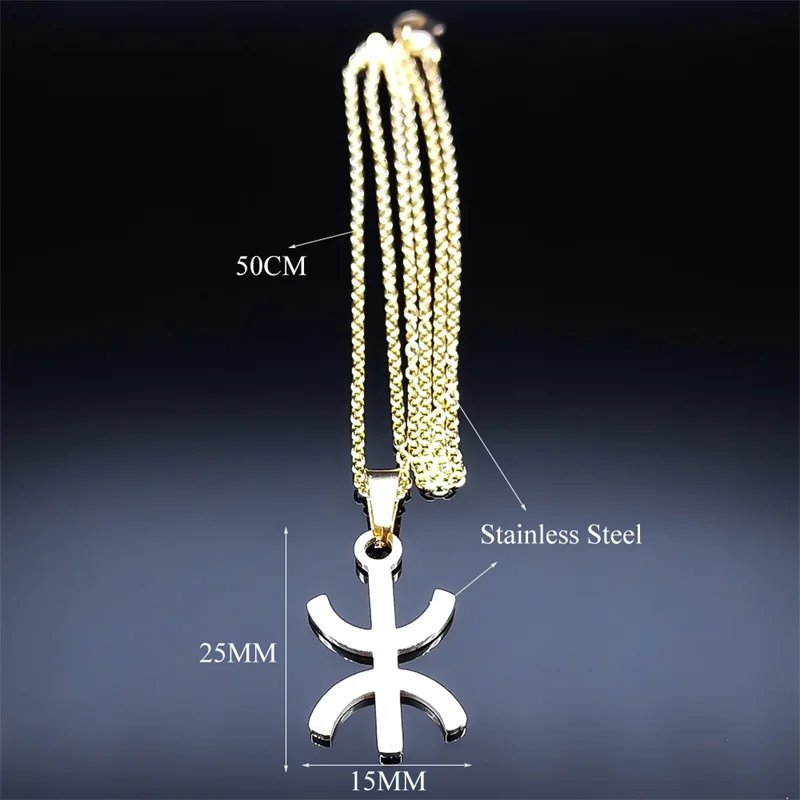 Collier Pendentif Style Ethnique En Métal Et Pierres - Réf _103 - Occasion