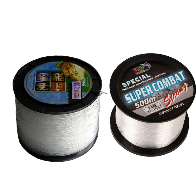 Nylon Fishing Line Monofilament Rock Sea Fishing Line Thread Bulk