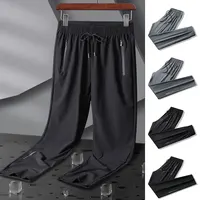 Running Pants Reflective Quick Dry Summer Jogging Trousers Men Gym Thin Cool Male Fishing Hiking Sports Long Pants Breathable 1
