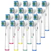 Replacement Toothbrush Heads Compatible with Oral B Braun Daily Clean Professional Brush Heads Nozzles for Oral-B Action Pro 1