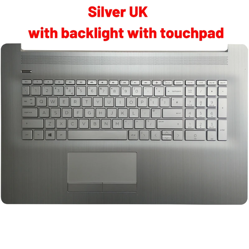 silver UK backlit