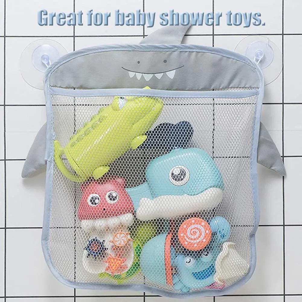 Hanging Bath Toy Storage Quick Dry Net Basket Mesh Bag Bathroom