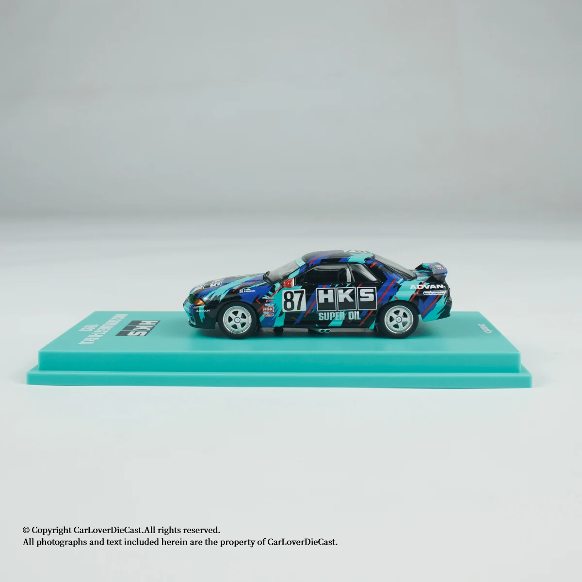 교쇼 1:64 HKS 스카이라인 (BNR32) Gr.A 1993 다이캐스트 모델카