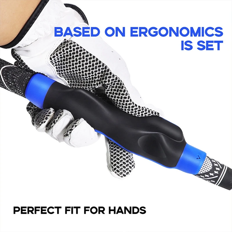 1 PC Portable Golf Swing Trainer Training Grip Standard Teaching Right-Handed Practice Aids 3