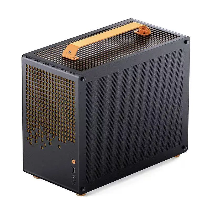 JONSBO Z20 Color blocked Handheld Case Mini Removable Box M-ATX Simple Desktop Portable Case