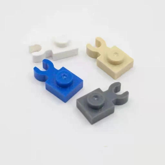 bevæge sig Overbevisende vene Moc Blocks Are Compatible With Lego 4085 Blocks 1x1 Single Side With  Transverse Clamp Sheet Parts - Stacking Blocks - AliExpress