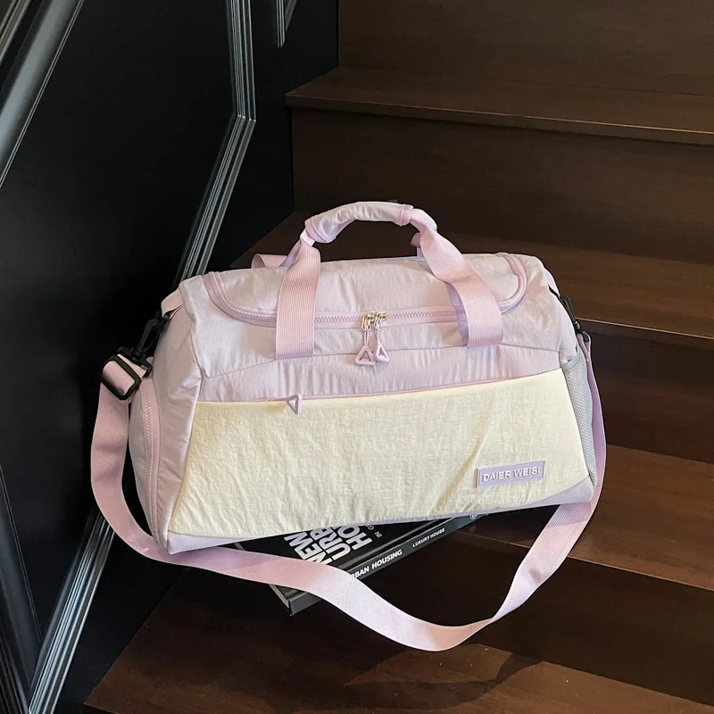 Dry Wet Separation Fitness Training Bag Big Capacity Sports Hand Carry Luggage for Men Women Travel