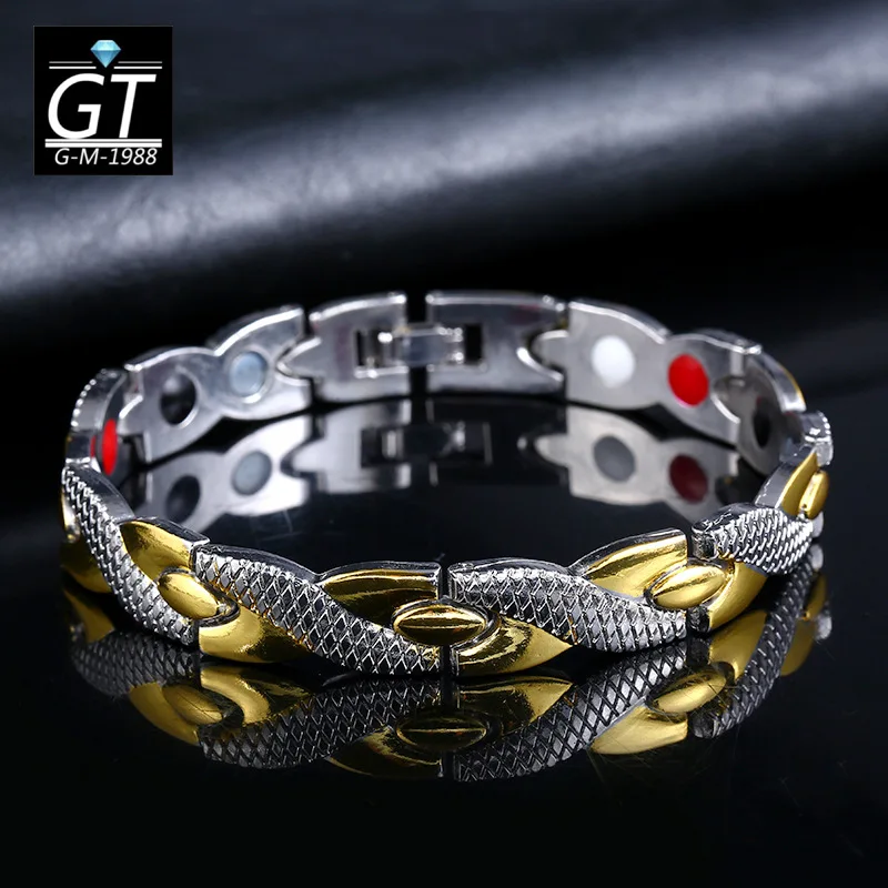 Dragon Graining Twisted Healthy Magnetic Bracelet for Women Men Power Therapy Magnets Bangle bracelet magnetic bracelet