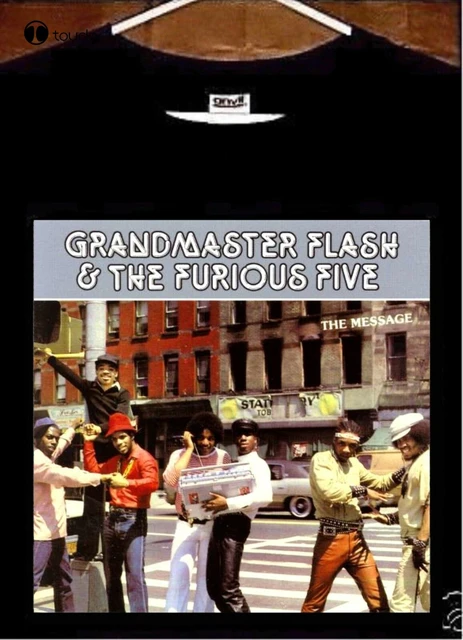 Grandmaster Flash and The Furious Fivein somewhat more normal attire.
