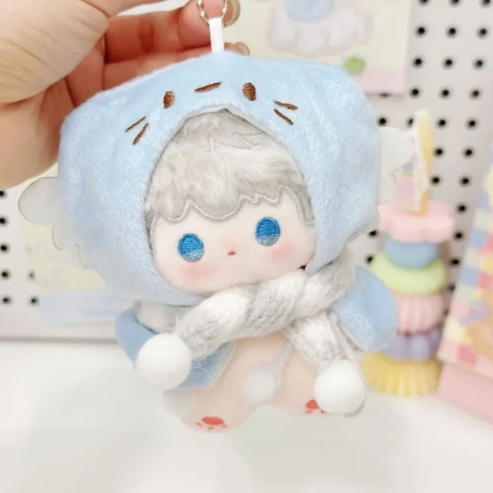 Kitten Cloak 10cm Cotton Doll Clothes Suit Scarf Doll Clothes Outfit Cartoon Cute Doll Dress Up Set 10cm Cotton Doll
