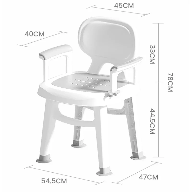 Stability Bath Cushion, AntiTip Chair Pad, Efficient Drainage, Secure Shower Pad, NonSlip Bath Cushion    Bathing Safety 6