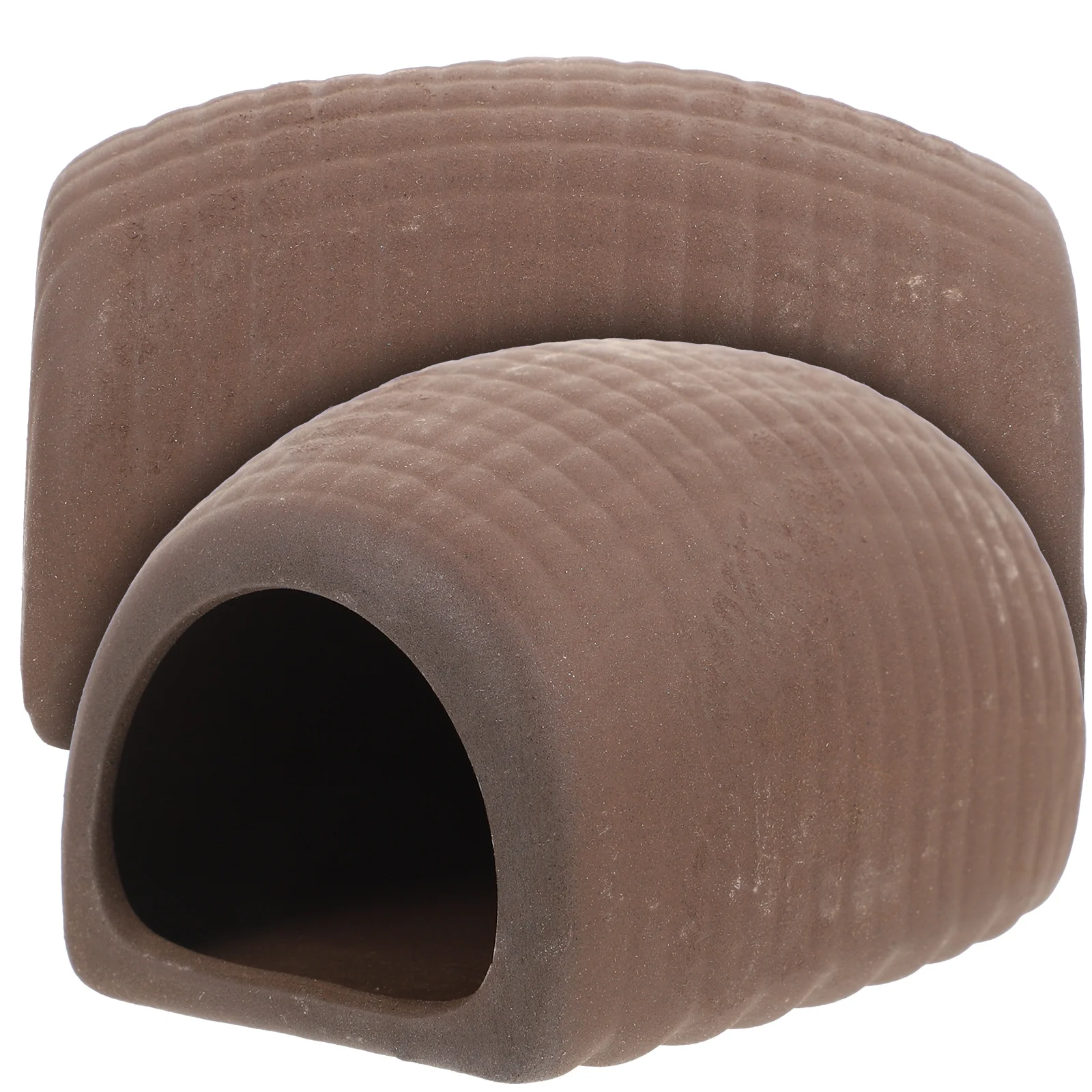 

2Pcs Fish Tank Hideout Fish Cave Ornament Shrimp Hide Crayfish Cave Aquarium Cave Fish Tank Decor