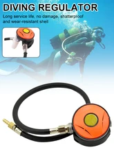 

126PSI Scuba Diving Dive Regulator 2nd Dive Diving Hose Regulator Underwater Secondary Hookah With Mouthpiece Non-Adjustable