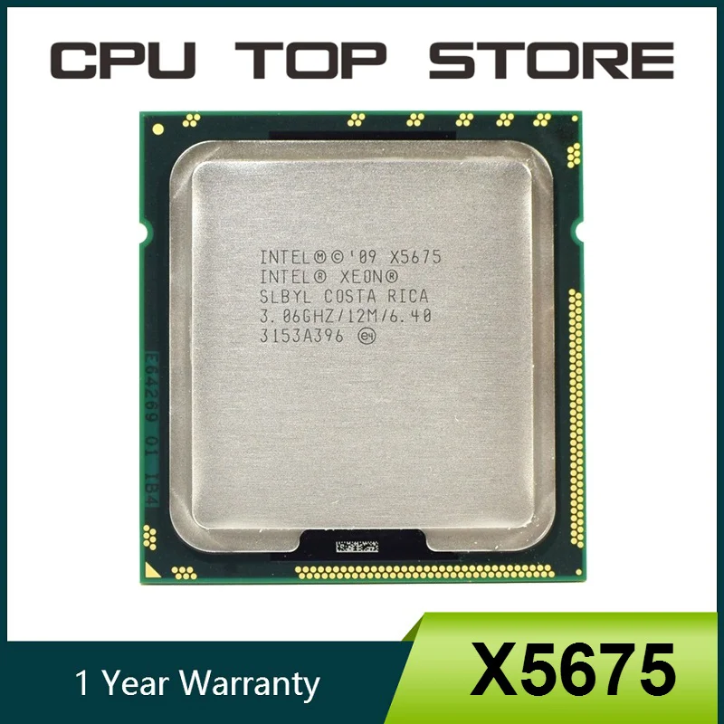 Original Intel Xeon X5670 2.93 GHz Six Core Processor 1136LGA CPU 735858211154 E - Foto 6
