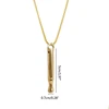 Breathing Exercises Choker Necklace Anxiety Relief Clavicle Chain Jewelry Gift Dropshipping 5