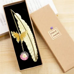 Humorous Metal Bookmark with Tassel - Peeking Jesus Design (F)