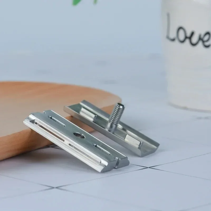 Yaqi Tile 1.15mm Blade Gap 316 Stainless Steel Safety Razor Head Retro Versatile Shaving Tool Achieve Smooth And Precise Shaving