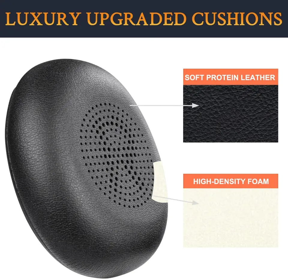 1 Paire Coussinets D'oreille Pour écouteurs Jabra Elite 45H / Jabra