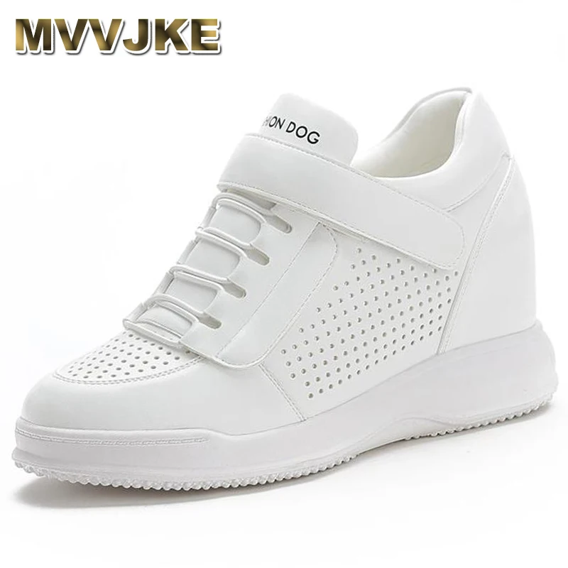 

Summer High Top Wedge Platform Sneakers Women Casual Shoes Hidden Heels Ladies Sneakers Women Walking Shoes YYJ151