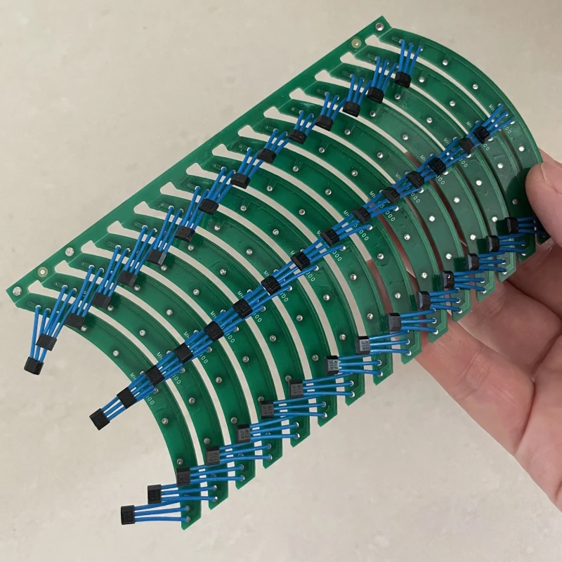 Universal Front-Wheel Motor Hall Sensor for Electric Scooters - Repairable Module PCB Board