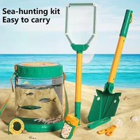 Catch The Sea Set Kids Toys Beach Play Tools Outdoor Adventure Set Oysters Crab Clip Equipment for The Seaside Parent-Child Toy 1