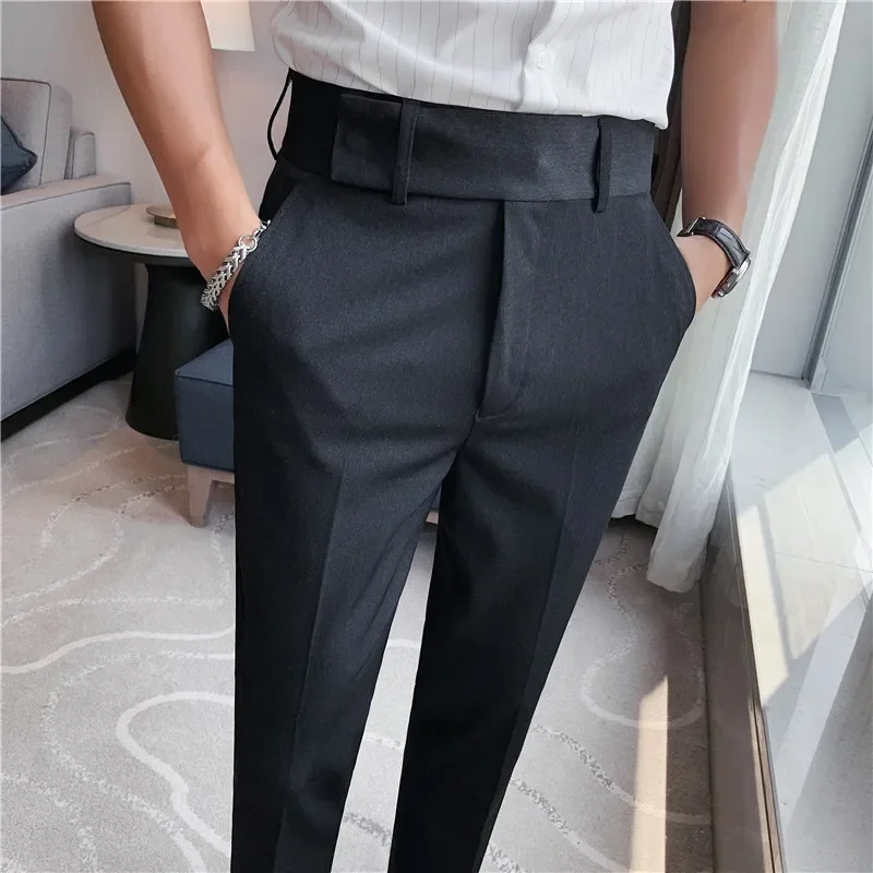 2024 Wedding Dress Pants for Men Business Suit Pant Casual Slim Formal Pants Pantalon Costume Men Suit Trousers Plus size 29-36