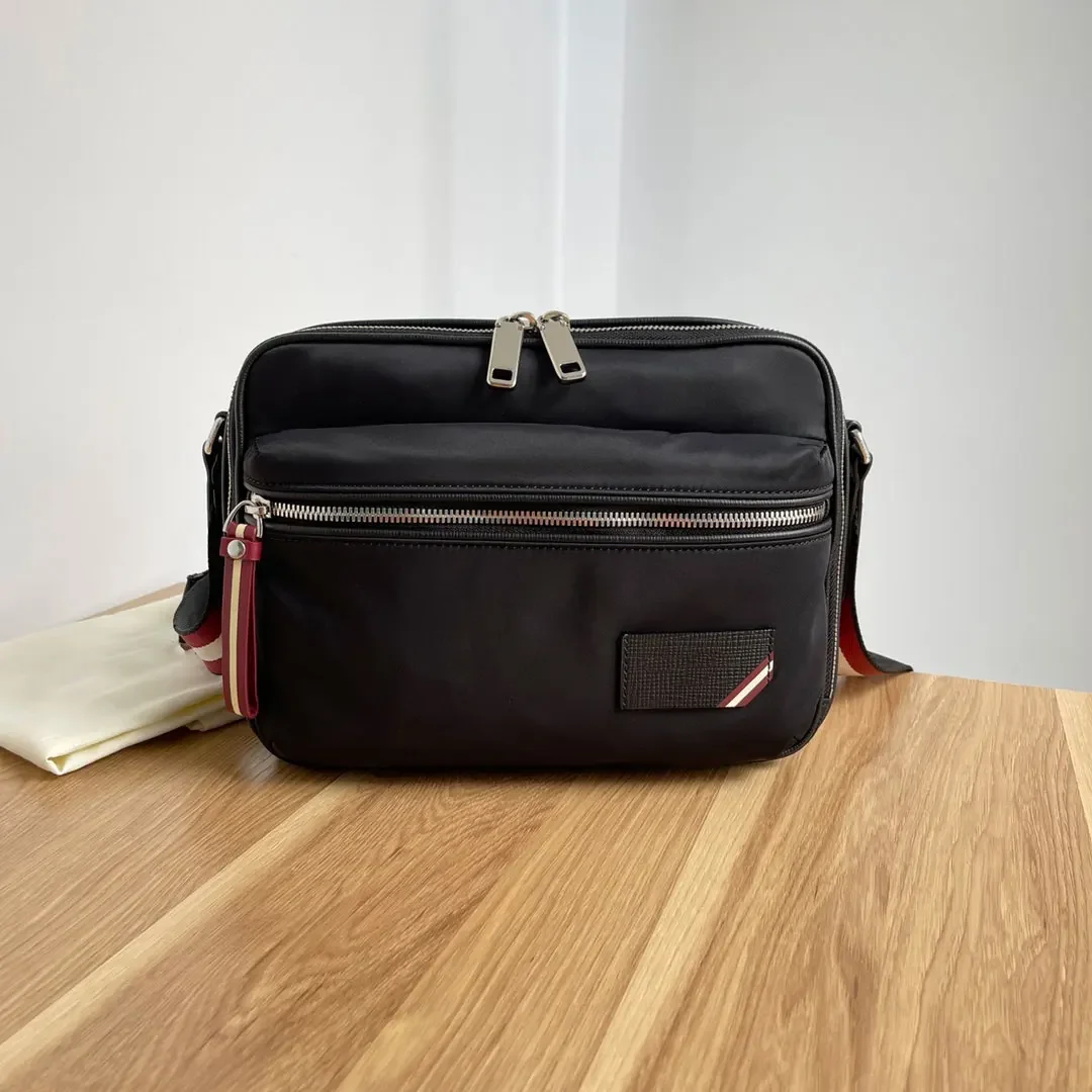 Fashion Ba Brand Bags Men's Bag New Nylon CrossBag Classic Striped Casual Single Shoulder Messenger Bag Fashion Camera Bag