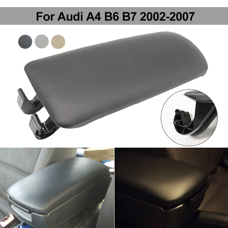 2000-2006 B6 B7 Armrest Center Console Lid Cover Hatchback PU Leather 2000-2006 B6 B7 Armrest Center Console Lid Cover Hatchback PU Leather