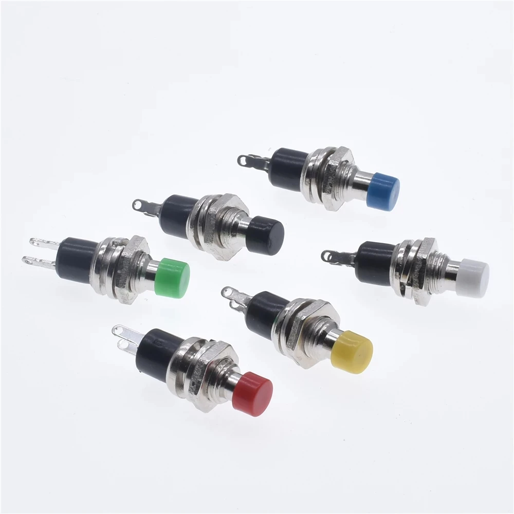 5pcs PBS-110 7MM Momentary Push button Switch Press the reset switch Momentary On Off Push Button Micro SwitchNormally Open NO 1pc car rear trunk lid lock boot release handle trunk switch tailgate open button for kia picanto hyundai i30 81260 1w220