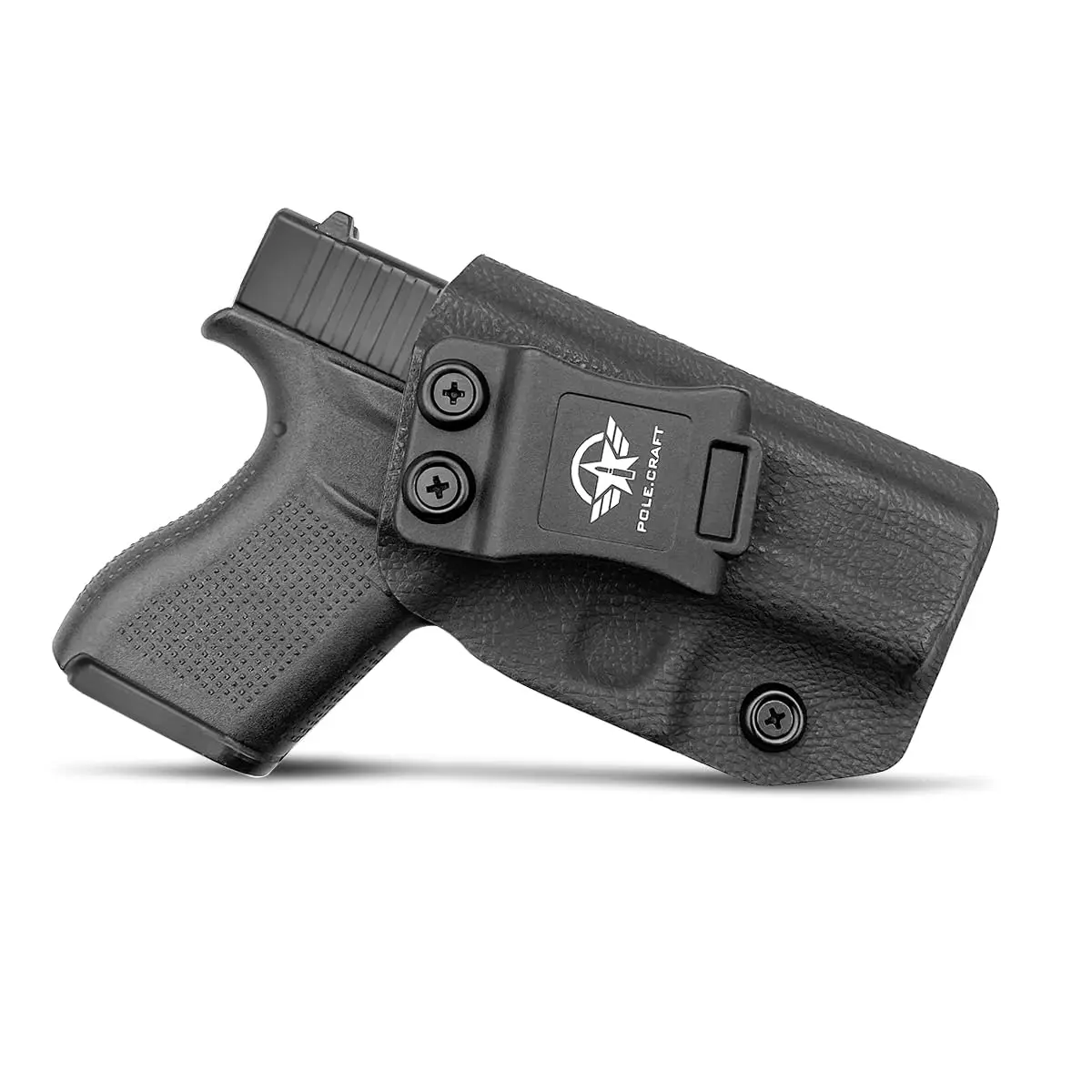 IWB Kydex Holster for for Glock 43 / Glock 43X Dermatoglyph Kydex Holster IWB- Inside Waistband Concealed Carry-Right
