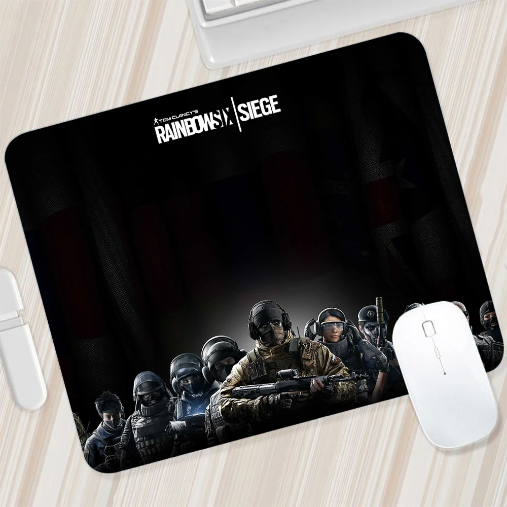 Rainbow Six Siege Small Mouse Pad Gaming Mousepad Pc Gamer Mouse Mat Computer Office Pad Tastiera Mat Desk Pad Laptop Mausepad