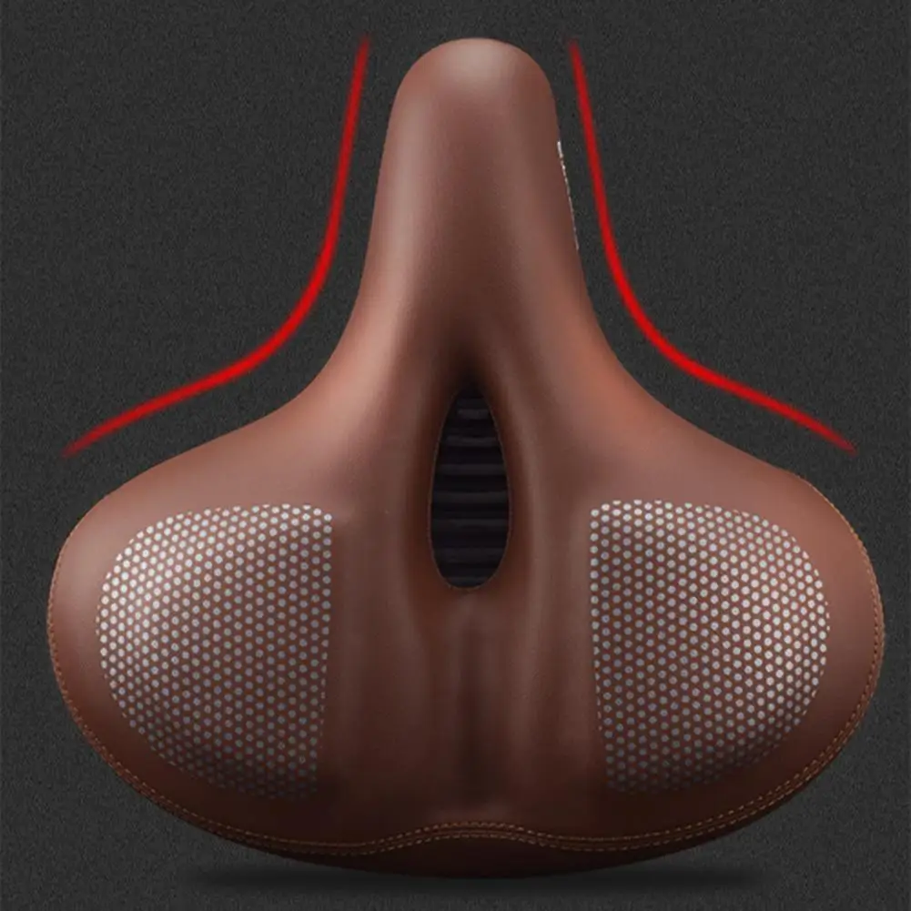 Bicycle Seat Cushion Widening Thickening Soft Comfortable Bike Saddle For Mtb Road Bike Electric Bicycle bicycle saddle bicycle seat cushion bike riding cushion