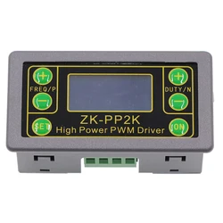Adjustable PWM Pulse Frequency Duty Cycle Module with LCD Display (ZK - PP2K)