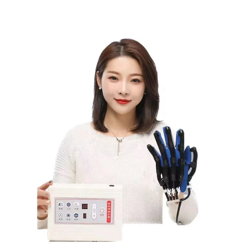 

Pneumatic Stroke Hemiplegia Parkinson Hand Trauma Brain Injury Hand Finger Robot Massage Rehabilitation Gloves