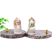Natural Crystal Gravel Make Orgonite Silicone Mould DIY Resin Decor Craft Jewelry Use Mold Reiki Chakra Home Decor Souvenir Gift 1