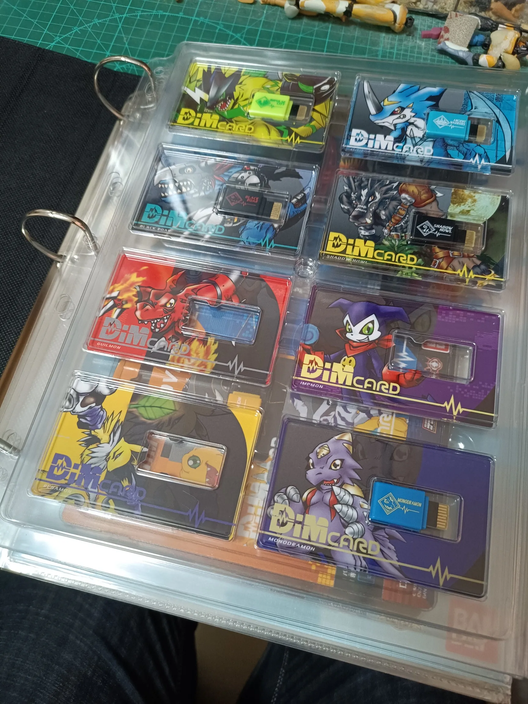 Digimon Adventure Digivice Dim Card Accessori Libro Di Archiviazione Limitato Dim Action Figure Model Toys