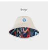 Large size Unisex Double-Sided Wear Bucket Hat Sun Protection Baseball Cap Outdoor Climbing Fishing Fisherman Plus Size Panama 4