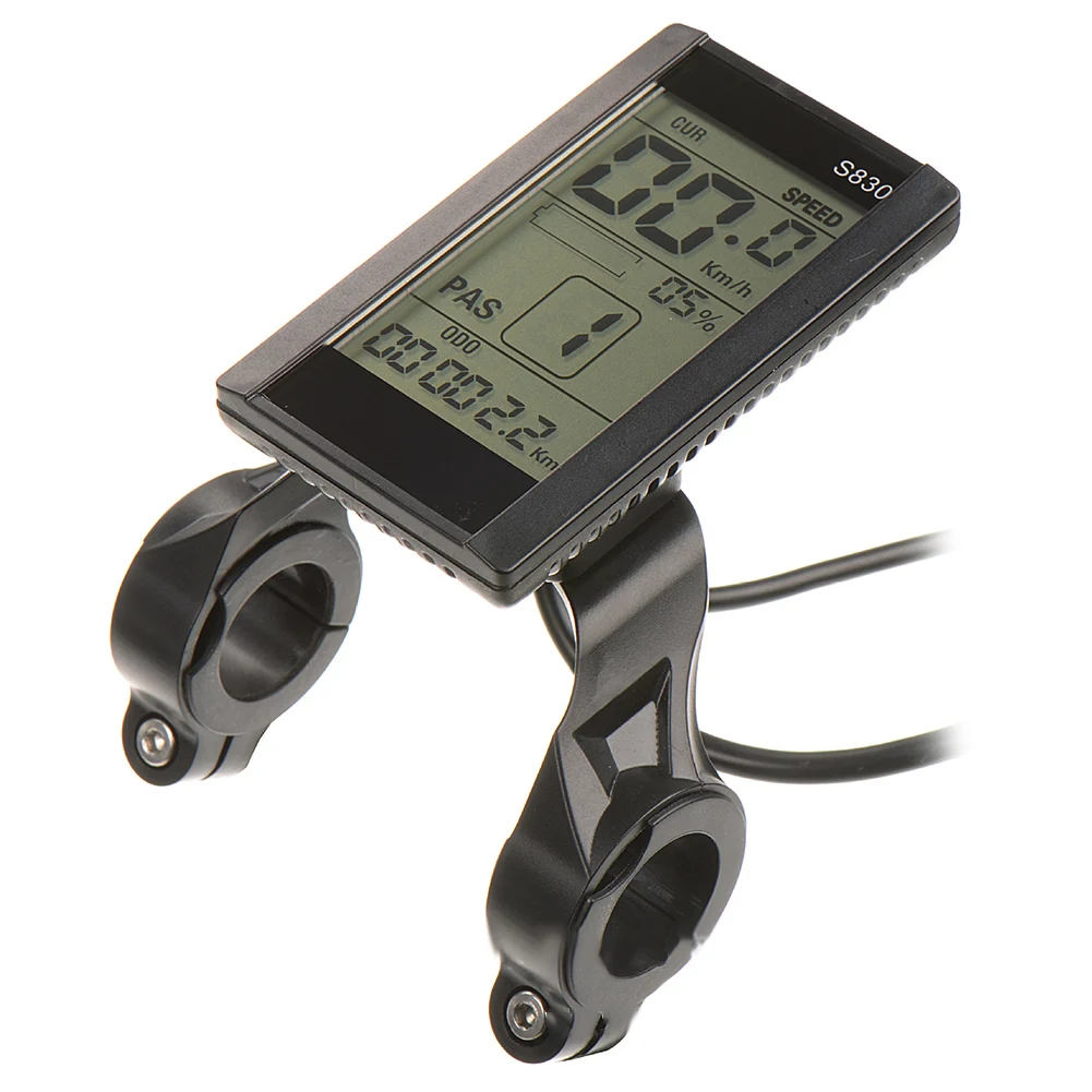 

Electric Bicycle Screen LCD Display S830 Display Waterproof ABS Easy To Use LCD SM Interface Variety Of Functions