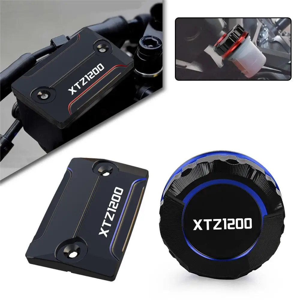 

For YAMAHA XTZ1200 2012-2020 2021 2022 2023 Motorcycle XTZ 1200 Parts Rear Brake Fluid Cylinder Master Reservoir Cover Oil Cap