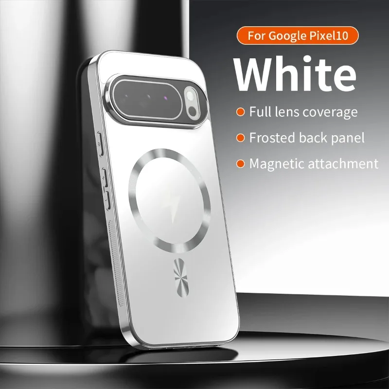 Premium Magnetic Shockproof Nano Matte Protective Phone Case with Lightning Design