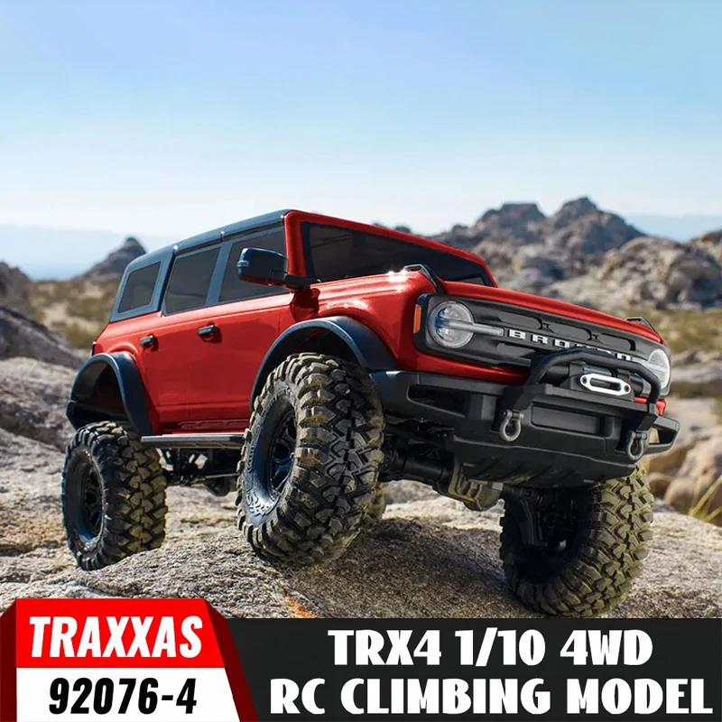 Traxxas-Ford Bronco Carro de Controle Remoto para Meninos, 1:10 RC