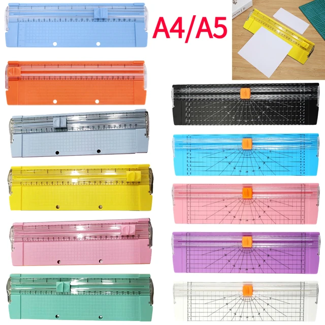 Mini cortador de papel de escritorio A4/A5, recortador de papel, tarjeta,  máquina de álbum de recortes de fotos, cuchillo de corte, artesanía Diy,  álbum de recortes, suministros de oficina - AliExpress