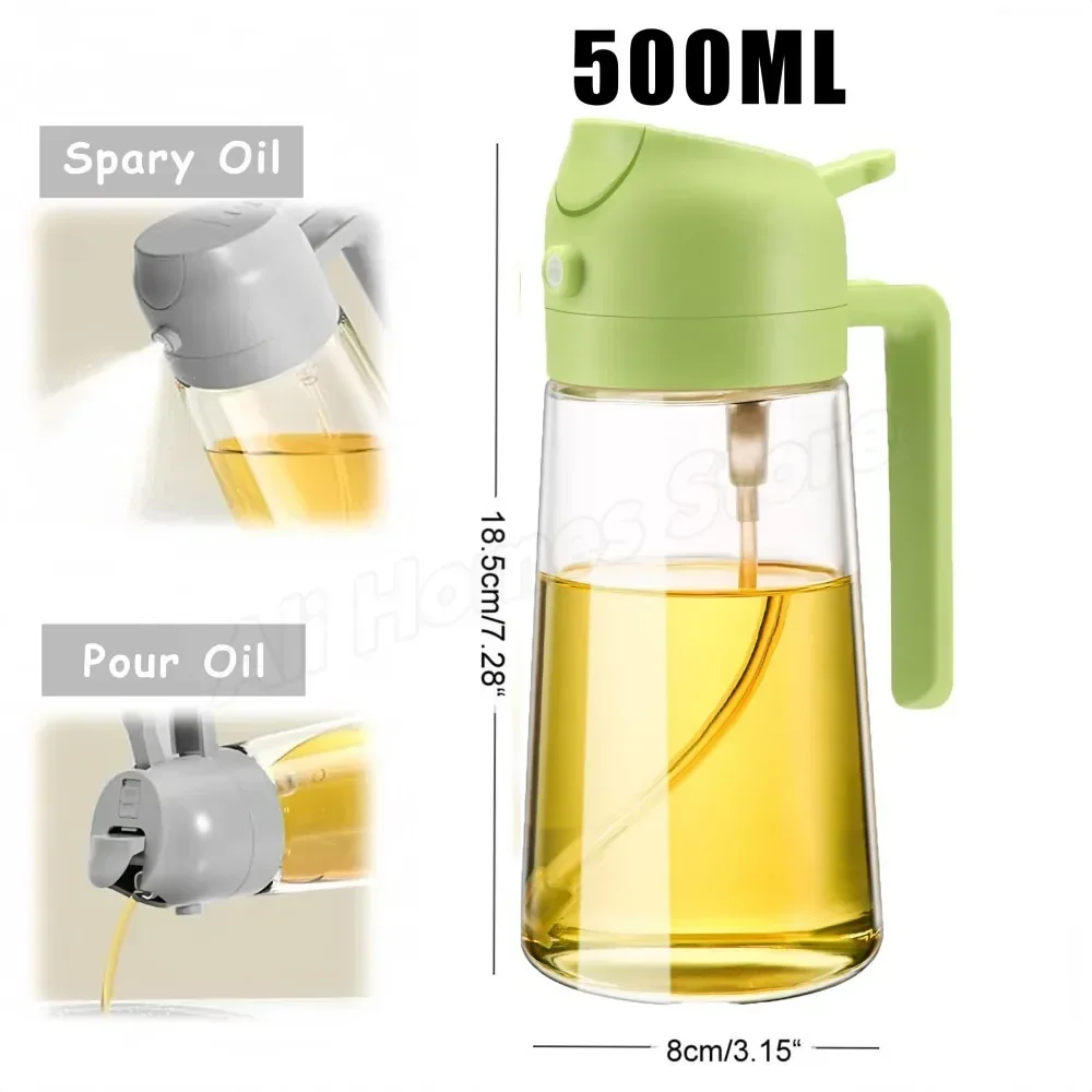 500ML Green Plastic