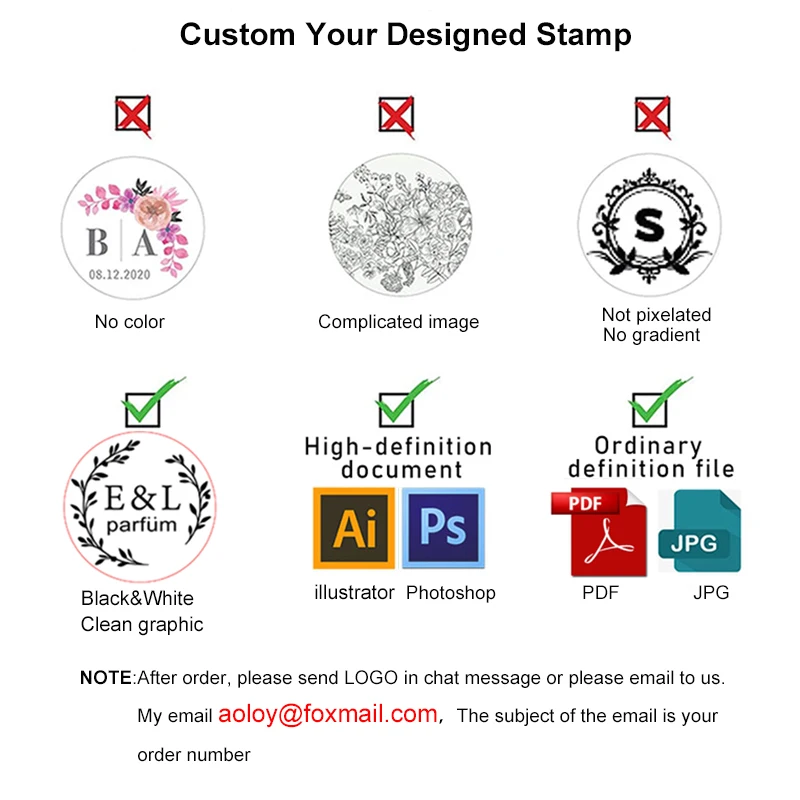 Design Your Own Embosser Stamp / Custom Embosser Seal for Personalized /  Wedding Seal - AliExpress