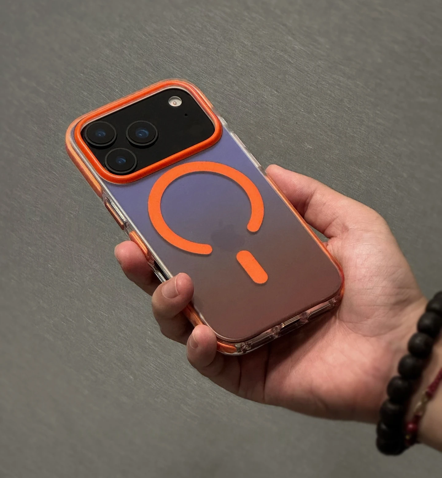 Luxury Gradient Shockproof Magnetic Cover with Premium Matte Finish - Magsafe Wireless Charging Compatible Case